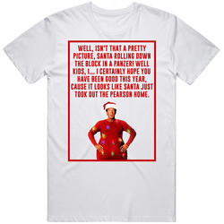 Pretty Picture The Santa Clause Retro Christmas Movie Quote Mens Soft Cotton Tee T Shirt