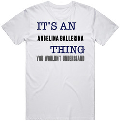 It's An Angelina Ballerina Thing You Wouldn't Understand Popular Favorite Book Mens Soft Cotton Tee T Shirt