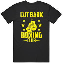 Cut Bank Montana Boxing Club Cool Sports Fitness Mens Soft Cotton Tee T Shirt