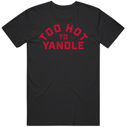 Too Hot To Yandle Keith Yandle Florida Hockey Fan Mens Soft Cotton Tee T Shirt