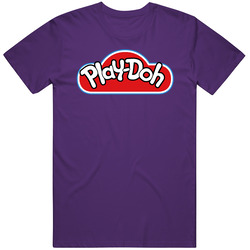 Playdoh Purple Halloween Group Costume Mens Soft Cotton Tee T Shirt