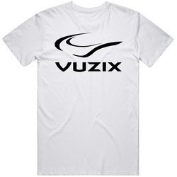Vuzix Corporation Nasdaq Company Logo Employee Fan Mens Soft Cotton Tee T Shirt