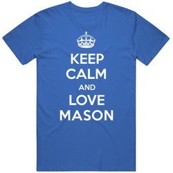 Keep Calm And Love Mason City Parody Mens Soft Cotton Tee T Shirt