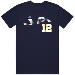 Ja Morant 12 Ja Favorite Player Basketball Fan Mens Soft Cotton Tee T Shirt