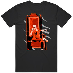 Joe Burrow Joe Exotic Throne Cincinnati Football Mashup Mens Soft Cotton Tee T Shirt