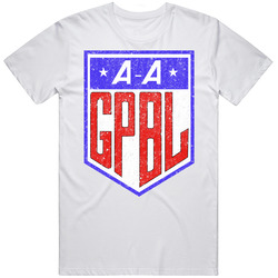 All-american Girls Professional Baseball League Mens Soft Cotton Tee T Shirt