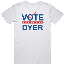 Vote For Election School Work Politics Dyer Mens Soft Cotton Tee T Shirt