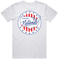Syracuse Nationals Retro American Basketball Mens Soft Cotton Tee T Shirt