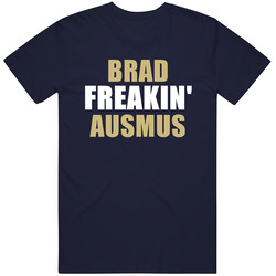 Brad Ausmus Freakin San Diego Baseball Sports California Mens Soft Cotton Tee T Shirt