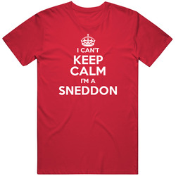 Sneddon I Can't Keep Calm Parody Mens Soft Cotton Tee T Shirt