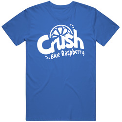 Crush Blue Raspberry Soda Cool Halloween Costume Mens Soft Cotton Tee T Shirt