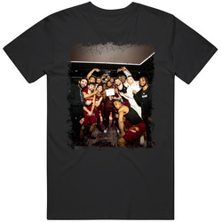 Donovan Spida Mitchell 71 Points Team Photo Distressed Mens Soft Cotton Tee T Shirt
