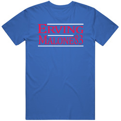 Julius Erving Moses Malone 1983 Basketball Fan Unisex Soft Cotton Tee T Shirt