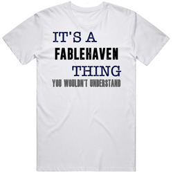 It's A Fablehaven Thing You Wouldn't Understand Novel Fan Unisex Soft Cotton Tee T Shirt