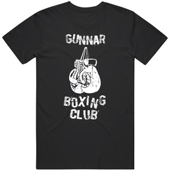 Gunnar Boxing Club Best Father's Day Gift Unisex Soft Cotton Tee T Shirt