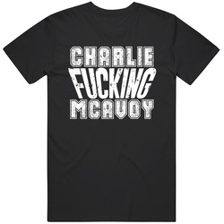 Charlie Mcavoy Fcking Boston Hockey Sports Athlete Fan Unisex Soft Cotton Tee T Shirt