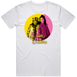 Sister Sister Colorful 90s Tv Show Unisex Soft Cotton Tee T Shirt