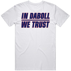 In Brian Daboll We Trust White Unisex Soft Cotton Tee T Shirt