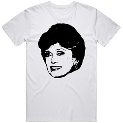 Blanche Devereaux Rue Mcclanahan Golden Girls 80s Tv Show Character Fan Unisex Soft Cotton Tee T Shirt