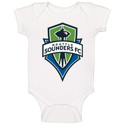 Seattle Sounders A-league Soccer Fc Team Retro Logo Unisex Soft Cotton Tee Baby One Piece