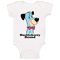Huckleberry Hound Yogi Bear Hanna Barbera Tv Show Vintage Cartoon Unisex Soft Cotton Tee Baby One Piece