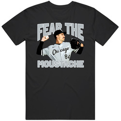 Dylan Cease Fear The Moustache Baseball Unisex Soft Cotton Tee T Shirt