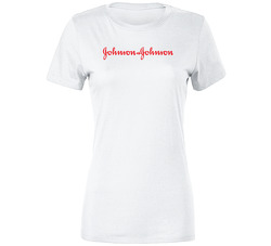 Johnson And Johnson Best Over The Counter Medication Logo  Premium Unisex Soft Cotton Tee Ladies T Shirt