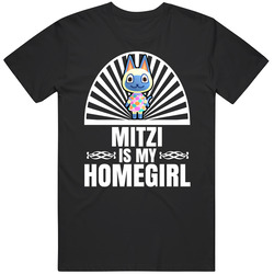 Mitzi Is My Homegirl Animal Crossing New Horizons Character Video Game Fan Unisex Soft Cotton Tee T Shirt