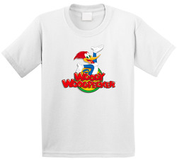 Woody Woodpecker Best Kids Tv Shows Unisex Soft Cotton Tee T Shirt