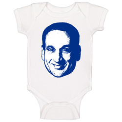 Duke Mike Krzyzewski Basketball Coach Sports Fan Unisex Soft Cotton Tee Baby One Piece