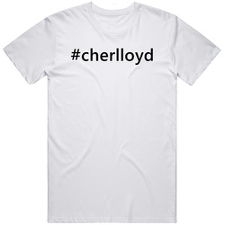 Hashtag Cherlloyd Popular Trending Essential Ig Caption Unisex Soft Cotton Tee T Shirt