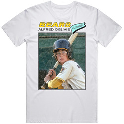 Alfred Oglivie Baseball Card Bad News Bears Unisex Soft Cotton Tee T Shirt