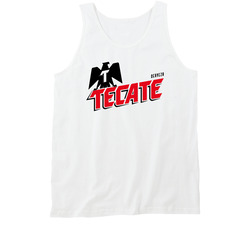 Tecate Cerveza Mexican Golden Lager Beer Lovers Unisex Soft Cotton Tee Tanktop