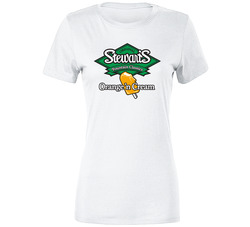 Stewart's Orange 'n Cream Best Soda Of All Time Soft Drink Lovers  Premium Unisex Soft Cotton Tee Ladies T Shirt