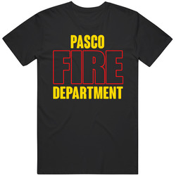 Pasco Fire Department Personalized City Unisex Soft Cotton Tee T Shirt