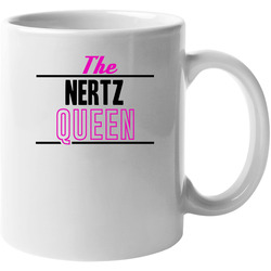 The Nertz Queen Card Games Unisex Soft Cotton Tee Mug