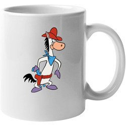 Quick Draw Mcgraw Retro Cartoon Character Unisex Soft Cotton Tee Mug