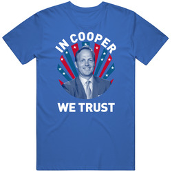 Jon Cooper In Cooper We Trust Hockey Coach Unisex Soft Cotton Tee T Shirt
