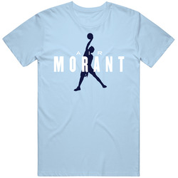 Air Ja Morant Memphis Basketball Jordan Parody Sports Fan Unisex Soft Cotton Tee T Shirt