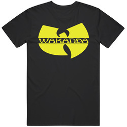 Wakanda Wu Clan Parody Black Panther Unisex Soft Cotton Tee T Shirt