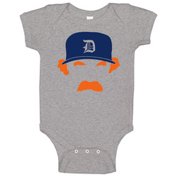 Magnum Pi Tom Selleck Detroit Baseball Unisex Soft Cotton Tee Baby One Piece