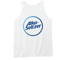 Alka-seltzer Best Over The Counter Medication Logo Unisex Soft Cotton Tee Tanktop