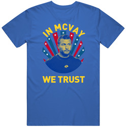 Sean Mcvay In Mcvay We Trust Football Coach Unisex Soft Cotton Tee T Shirt