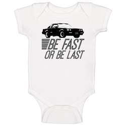 1987 Buick Grand National Gnx Be Fast Car Unisex Soft Cotton Tee Baby One Piece