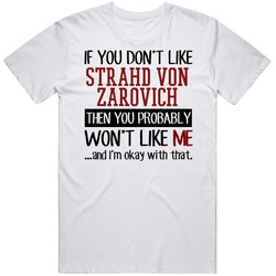 If You Don' T Like Strahd Von Zarovich You Won't Like Me Novel Character Unisex Soft Cotton Tee T Shirt