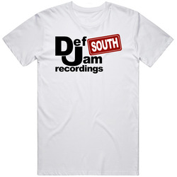 Def Jam South Hip Hop Record Label Music Lovers Unisex Soft Cotton Tee T Shirt