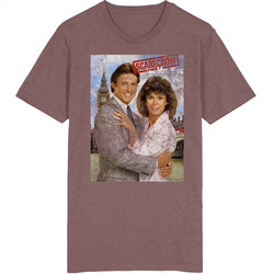 Scarecrow And Mrs. King 80s Tv Series Show Worn Look Vintage Unisex Unisex Soft Cotton Tee T Shirt