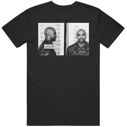 Charles Barkley Milwaukee 1991 Arrest Celebrity Basketball Legend Mugshot Unisex Soft Cotton Tee T Shirt