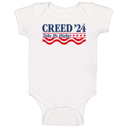 Creed 2024 Take Me Higher Unisex Soft Cotton Tee Baby One Piece