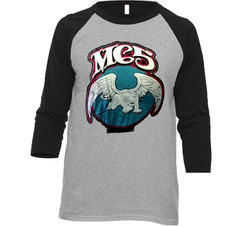 Mc5 Raglan 3/4 Sleeve Unisex Soft Cotton Tee Raglan 3/4 Sleeve Shirt